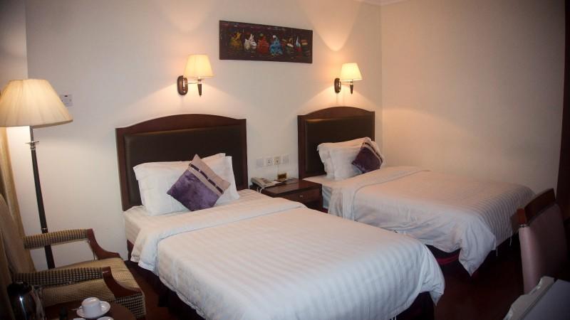 G.S Plaza Hotel Accra Buitenkant foto